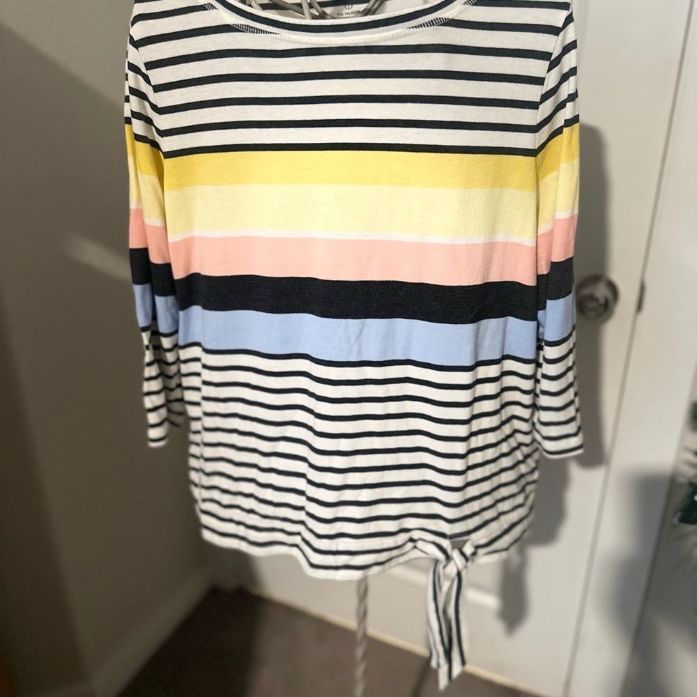 Talbots striped top